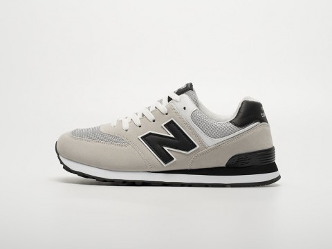 New Balance 574 Grey / Black / White