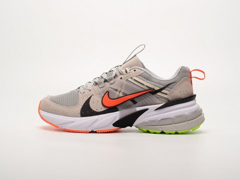 Nike V2K Run Grey / Black / Red артикул 32720