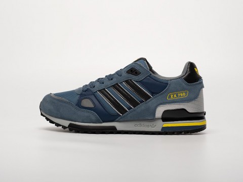 Мужские кроссовки Adidas ZX 750 синие Мужские кроссовки Adidas ZX 750 синие