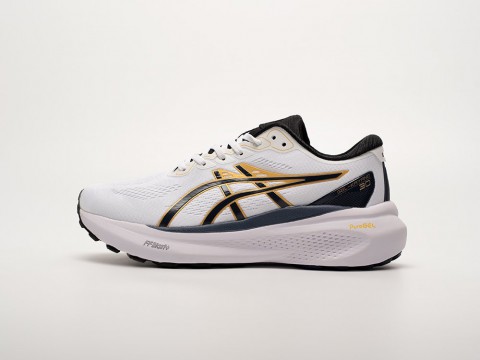 Asics Gel Kayano 30 White / Gold / Black артикул 32724