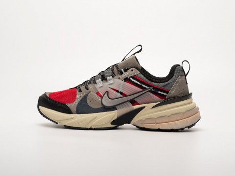 Nike V2K Run Grey / Red / Black артикул 32731