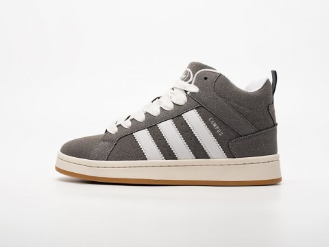 Adidas Campus High WMNS Grey / White артикул 33131