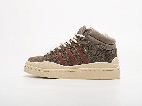 Adidas Bad Bunny x Campus Light High WMNS серые замша женские (36-40)