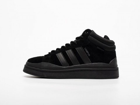 Adidas Bad Bunny x Campus Light High WMNS черные замша женские (36-40)