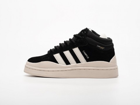 Женские кроссовки Adidas Bad Bunny x Campus Light High WMNS черные