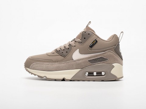Nike Air Max 90 Mid Winter WMNS Grey / Beige артикул 33202 Nike Air Max 90 Mid Winter WMNS Grey / Beige артикул 33202
