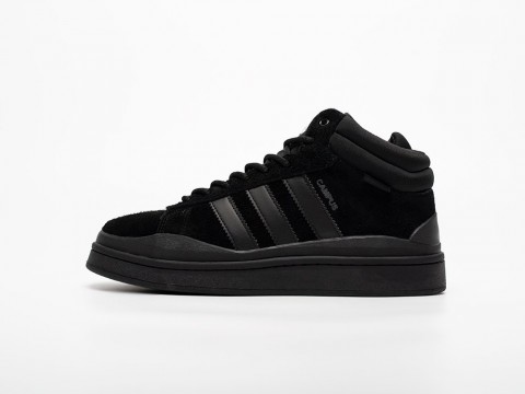 Мужские кроссовки Adidas Bad Bunny x Campus Light High черные Мужские кроссовки Adidas Bad Bunny x Campus Light High черные