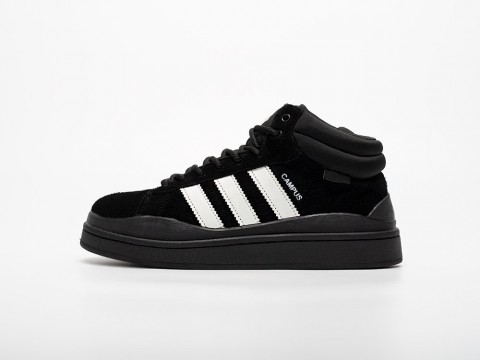 Мужские кроссовки Adidas Bad Bunny x Campus Light High черные Мужские кроссовки Adidas Bad Bunny x Campus Light High черные