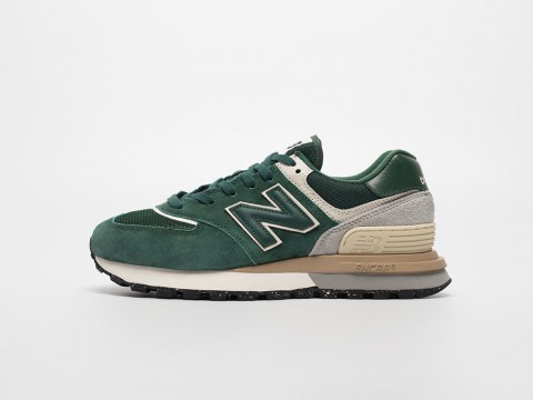 Мужские кроссовки New Balance 574 Legacy зеленые