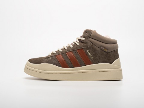 Мужские кроссовки Adidas Bad Bunny x Campus Light High серые Мужские кроссовки Adidas Bad Bunny x Campus Light High серые
