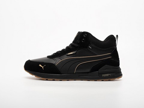 Puma Graviton Mid Black / Gold