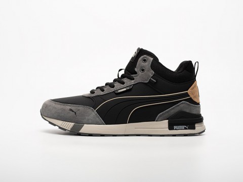 Puma Graviton Mid Black / Grey артикул 33258