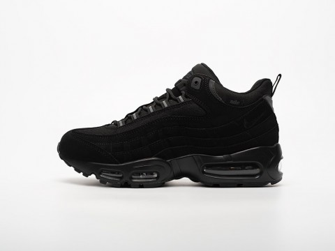 Nike Air Max 95 Sneakerboot черные текстиль мужские (40-45)