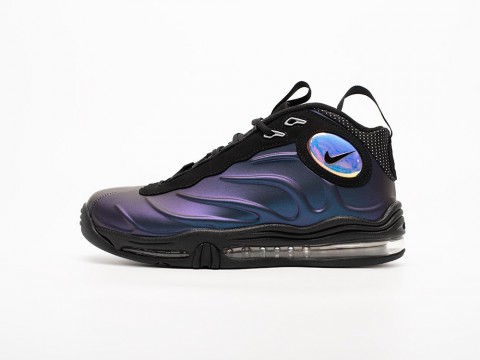 Nike Air Total Foamposite Max фиолетовые кожа мужские (40-45)