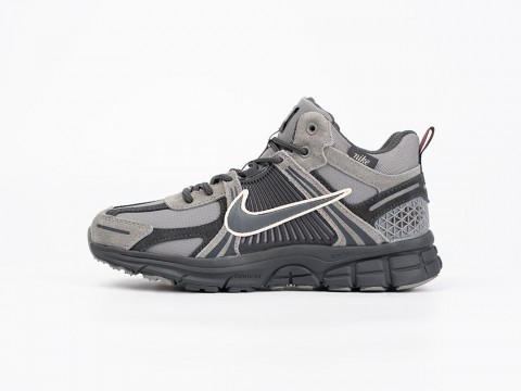 Nike Air Zoom Vomero 5 Mid серые текстиль мужские (40-45)