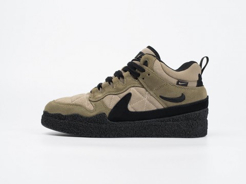 Nike CPFM Dunk Mid Beige / Green / Black артикул 33360