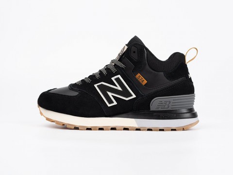 Женские кроссовки New Balance Stone Island x 574 Mid WMNS черные Женские кроссовки New Balance Stone Island x 574 Mid WMNS черные