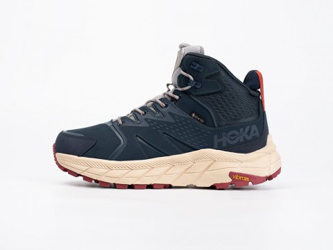 Hoka Anacapa Mid Gore-Tex синие текстиль мужские (40-45) Hoka Anacapa Mid Gore-Tex синие текстиль мужские (40-45)