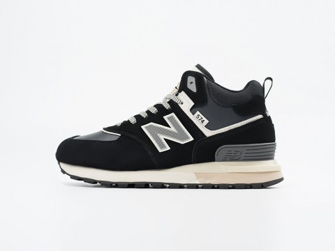 New Balance 574 Mid Black / White