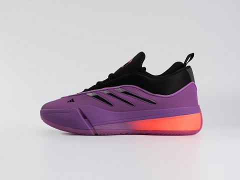 Мужские кроссовки Adidas Dame 9 фиолетовые Мужские кроссовки Adidas Dame 9 фиолетовые