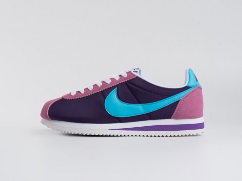 Nike Cortez Nylon WMNS фиолетовые - фото Nike Cortez Nylon WMNS фиолетовые - фото