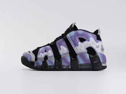 Nike Air More Uptempo черные кожа мужские (40-45) Nike Air More Uptempo черные кожа мужские (40-45)