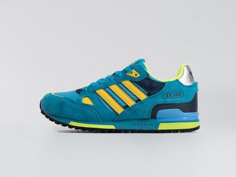 Мужские кроссовки Adidas ZX 750 синие Мужские кроссовки Adidas ZX 750 синие