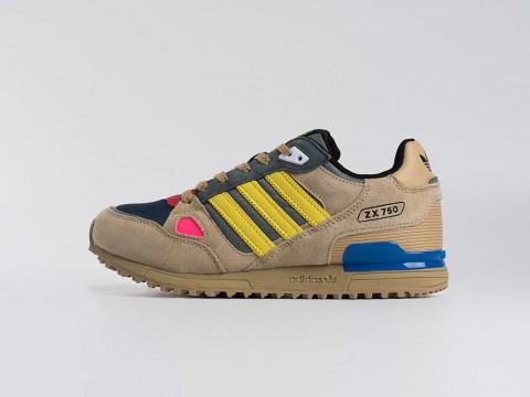 Adidas ZX 750 Beige / Grey / Yellow