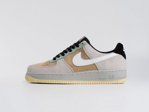 Nike Air Force 1 Low серые замша мужские (40-45) Nike Air Force 1 Low серые замша мужские (40-45)