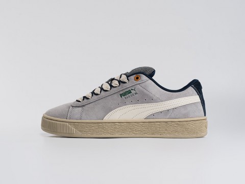 Puma Suede XL Grey / White / Navy Blue