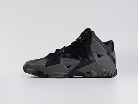 Nike Lebron 11 Grey / Black / Purple