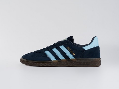 Adidas Spezial Navy Blue / Blue / Brown артикул 33691 Adidas Spezial Navy Blue / Blue / Brown артикул 33691