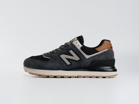 New Balance 574 Legacy Navy Blue / Black / White