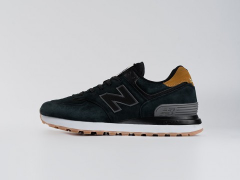 New Balance 574 Legacy Navy Blue / Black / Brown