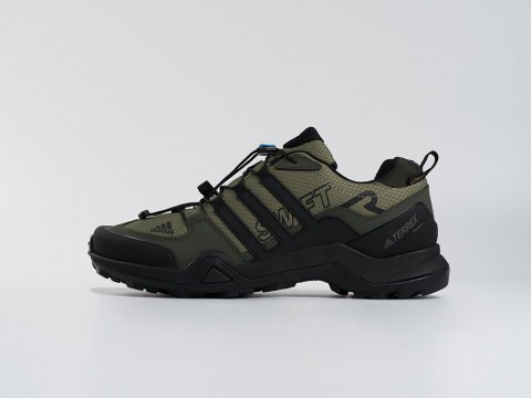 Мужские кроссовки Adidas Terrex Swift R2 GTX зеленые Мужские кроссовки Adidas Terrex Swift R2 GTX зеленые