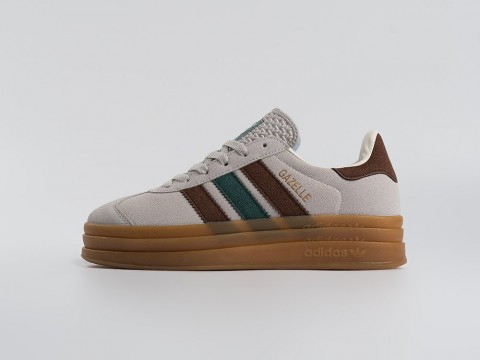 Женские кроссовки Adidas Gazelle Bold WMNS серые Женские кроссовки Adidas Gazelle Bold WMNS серые