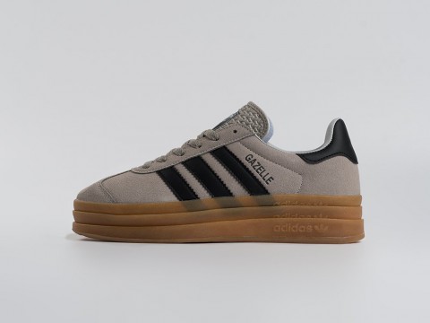 Женские кроссовки Adidas Gazelle Bold WMNS серые Женские кроссовки Adidas Gazelle Bold WMNS серые