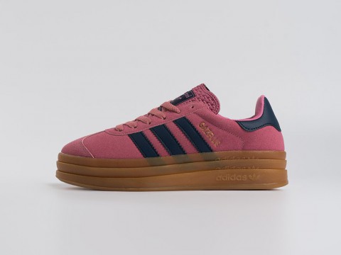 Женские кроссовки Adidas Gazelle Bold WMNS розовые Женские кроссовки Adidas Gazelle Bold WMNS розовые