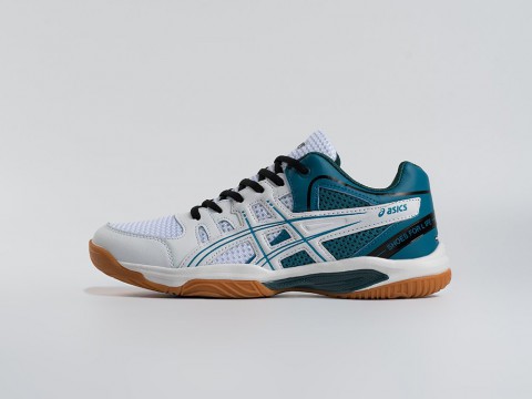 Asics Gel-Rocket 10 белые кожа мужские (40-45) Asics Gel-Rocket 10 белые кожа мужские (40-45)