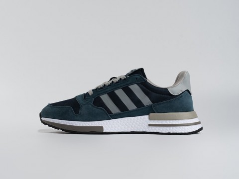 Мужские кроссовки Adidas ZX 500 RM синие Мужские кроссовки Adidas ZX 500 RM синие