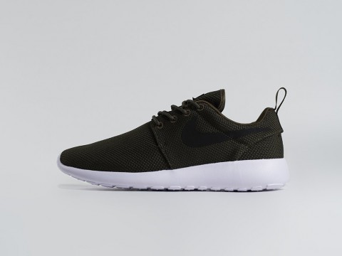 Nike Roshe Run Green / Black / White