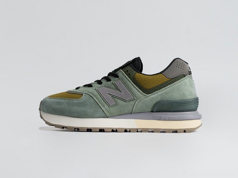 New Balance 574 x Stone Island Green / Grey / Black