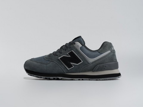 New Balance 574 Grey / Blue / Black