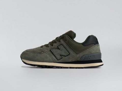 New Balance 574 Green / Grey / Black