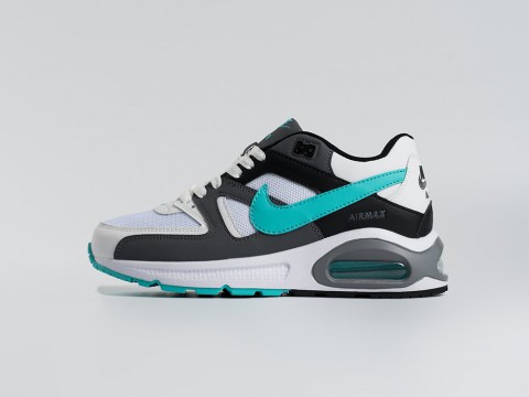 Nike Air Max Command Leather WMNS White / Grey / Blue / Black