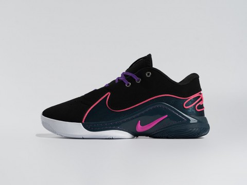 Nike Lebron XXII Blacklight черные кожа мужские (40-45) Nike Lebron XXII Blacklight черные кожа мужские (40-45)