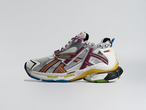 Balenciaga Runner White / Grey / Burgundy / Orange