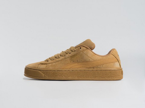 Puma Suede XL Tan / Green
