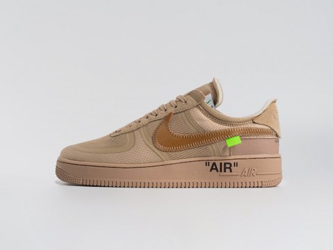 Nike Air Force 1 Low x OFF-White Tan / Green