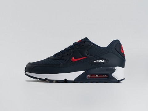 Nike Air Max 90 Navy Blue / Red / White